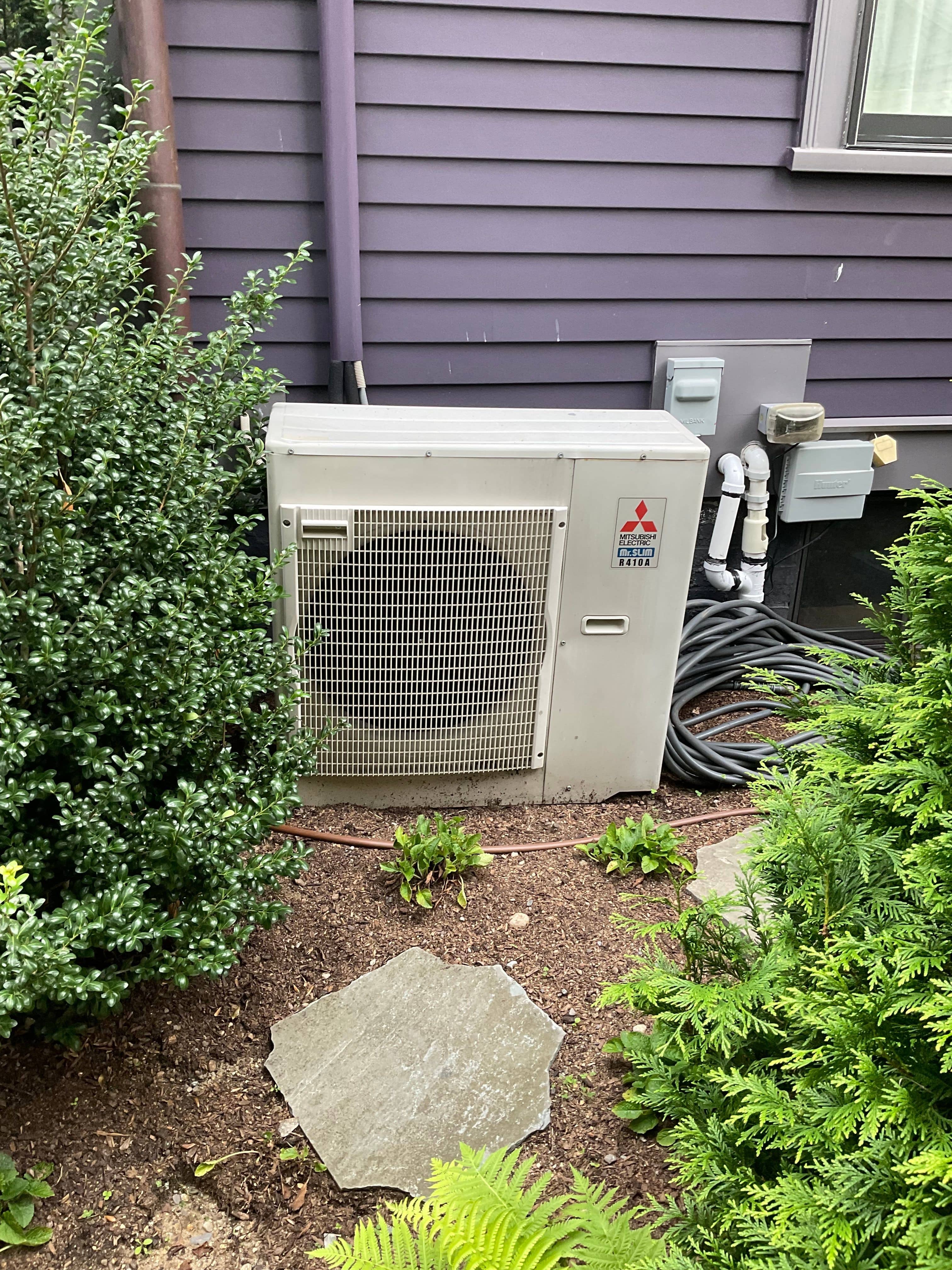 Mitsubishi Mini-Split Replacement (Before)