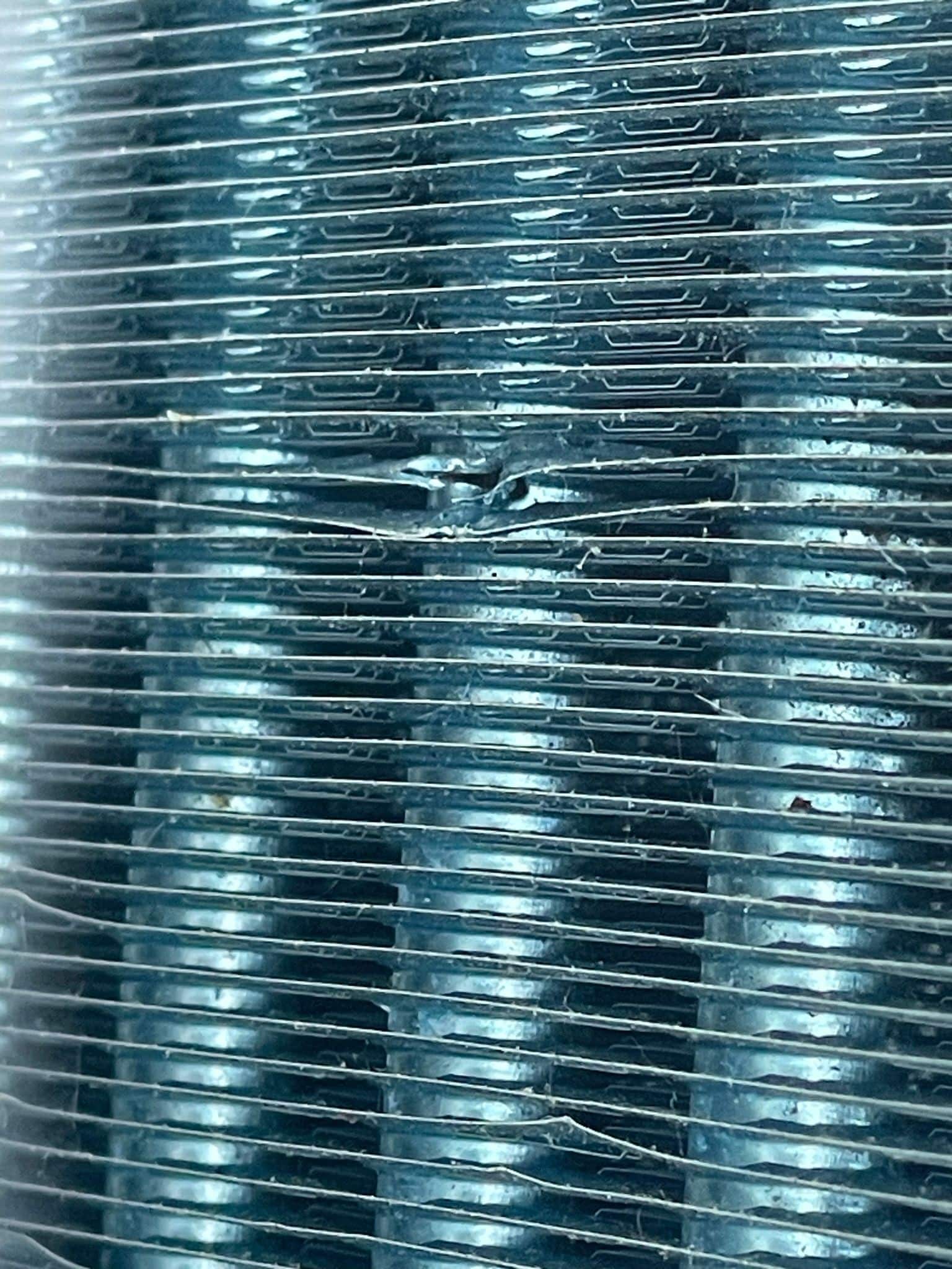 Source of a Refrigerant Leak Found on an Outdoor Units Coil.